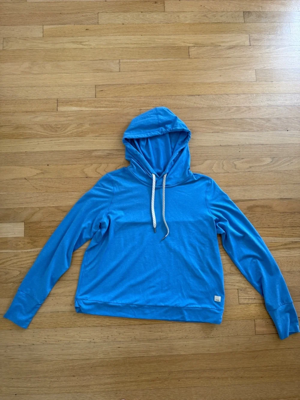 Vuori Women's Baltic Blue Halo Hoodie - Picture 2 of 4